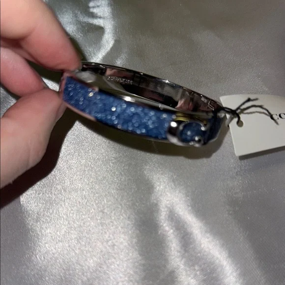 Coach Blue and Silver Druzy Bracelet Set - Picture 2 of 4